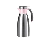 Emsa Soft Grip N4120300 - Thermos da 1 litro, in acciaio inox, 12 ore di freddo, a prova di perdite, impugnatura antiscivolo, colore rosa cipria