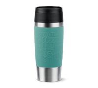 Emsa Travel Mug Classic N20210 - Tazza termica da viaggio, 0,36 litri, tappo a vite, in acciaio inox, 4 ore caldo e freddo per 8 ore, 100% ermetico, lavabile in lavastoviglie, apertura a 360°,
