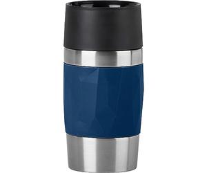 EMSA Travel Mug Compact Isolierbecher bu | 0,3 L, dunkelblau