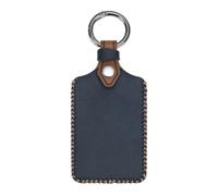 EMSea 1 Pezzo Custodia Porta Carte Di Credito Vintage In Pelle Crazy Horse Da Custodia Compatibile Con Tesla Model 3 Modello Y Modello X Blu
