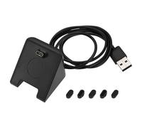 EMSea 1 Set Caricabatterie Dock Ricarica Con Spina Antipolvere Compatibile Con Garmin Fenix 7 7S 7X Compatibile Con Solar 6 6s 6x Pro 5 5S 5X Plus Compatibile Con Instinct Compatibile Con Vivoactive