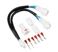 EMSea 1 Set Di Collegamento Di Alimentazione Ausiliaria USB Con Splitter A Y Compatibile Con Suzuki DL 650 1050 V-Strom GSX-S 100