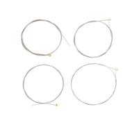 EMSea 1 Set Di Corde Per Basso A 4 Corde Parte Di Ricambio Corde Per Basso Elettrico In Acciaio Nichelato Con Rivestimento Nanoweb Corde Leggere/medie A Scala Lunga .045 .065 .085 .105