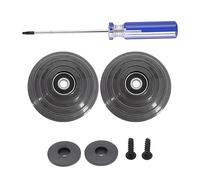 EMSea 1 set di ruote per aspirapolvere compatibile con Dyson V10/V11/V15 Series ruota a sfera di ricambio con viti di fissaggio cacciavite