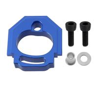 EMSea 1 Set Di Supporto Motore Regolabile In Alluminio Blu Con Viti Per Collare Flangiato Compatibile Con Arrma Granite E Compatibile Con Typhon Grom 1/18 Monster Truck E SUV (16-30T)