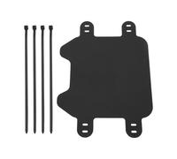 EMSea 1 set di targa anteriore per moto, in plastica, colore nero, compatibile con Sur-Ron Light Bee X Lbx Ebike