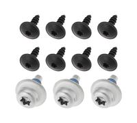 EMSea 1 set di viti di fissaggio per la copertura sottoscocca del motore, compatibile con VW Golf MK7 R GTI con 3 bulloni parafango e 8 viti per parafango inferiori