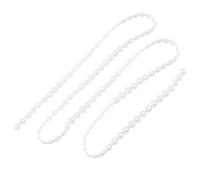EMSea 10 metri di perle perline Trim nastro di pizzo nuziale taglio bordo nastro abbellimento per fai da te artigianato vestiti mobili scarpe clip per capelli gioielli specchio trucco