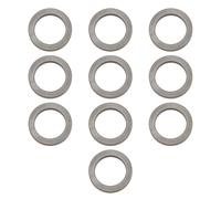 EMSea 10 Pezzi 7/8" A 5/8" Adattatore Per Dischi Taglio Mola Spazzole In Acciaio Inossidabile