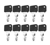 EMSea 10 pezzi Chiavi Di Avviamento Accensione 802 Compatibile con Carrelli Elevatori Linde Macchine Edili Trattori Spazzatrici Attrezzature Pesanti Accessori Di Ricambio