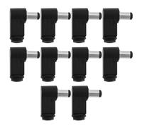 EMSea 10 Pezzi Jack Di Alimentazione CC Ad Angolo Retto Da 90 Gradi 5,5x2,1 Mm Albero Da 9 Mm