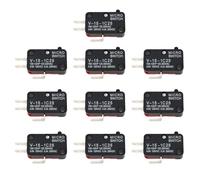 EMSea 10 Pezzi Microinterruttore SPDT A 3 Pin V-15-1C25 15 A 125/250 V CA Ith 20 A