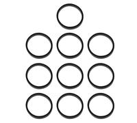 EMSea 10 Pneumatici Di Trazione H0 M 14,25x12,25x2 Mm Compatibile Con M?rklin 1:87 Ruote Per Locomotive A Vapore