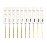 EMSea 10 Punte Da Trapano Con Codolo Esagonale Da 1,5 Mm Set Di Punte Da Trapano Elicoidali Con Codolo Esagonale Da 1/4 Di Pollice Per Vetro Legno Acciaio Inossidabile Metallo Plastica