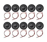 EMSea 10 Pz 2 W 8 Ohm Magnete Interno Altoparlante 28mm Rotondo Mini Altoparlante Per Elettronica FAI DA TE Giocattoli Radio Intercom Altoparlanti Multimediali Mini Box Altoparlanti