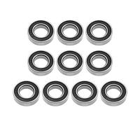 EMSea 10 PZ 6800-2RS Cuscinetti A Sfere A Gola Profonda Con Doppia Tenuta Accessori Di Ricambio In Acciaio Ad Alto Tenore Di Carbonio Per Elettroutensili 10x19x5mm Per Micromotore Apparecchiature