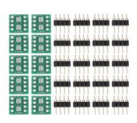 EMSea 10 Pz MSOP8 SOP8 SOIC8 A DIP8 Convertitore PCB Board Con 4 Pin Placcati In Oro Per Laboratorio Fai Da Te Industria Riparazione Apparecchiature Elettroniche
