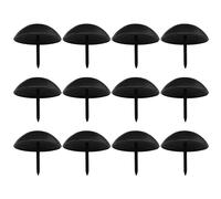 EMSea 12Pcs Tappezzeria Chiodo Mobili Chiodi Spille Antico Nero Divano Chiodi Accessori Per La Casa per Divani Letti Falegnami Pareti 30x25mm