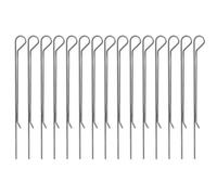 EMSea 15 Pezzi 11 Cm Multifunzionale Porta Stoppini Per Candele In Metallo Strumento Centraggio Stoppini Adatto Per La Fabbricazione Di Candele Accessori Fai Te Per Candele Argento