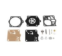 EMSea 15 Pezzi Kit Guarnizioni A Membrana Per Carburatore Per Motosega Da Compatible Con Dolmar PC6412 PC6414 PC6430