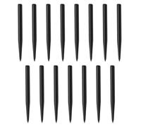 EMSea 15 Punte per Freccette da 30 Mm Punte di Ricambio da 2,3 Mm Punte Lisce di Ricambio in Ferro Nichelato per Punte di Ricambio per Freccette Glide (30x2,3 Mm)