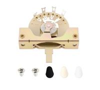 EMSea 1Pc CRL Interruttore A Lama A 5 Vie Con Viti A Testa Svasata Compatibile Con Stratocaster Per Chitarra Con Configurazione A Tre Pickup