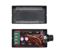 EMSea 1pc PWM DC Interruttore Di Controllo Della Velocità Del Motore Controller HHO Governatore 9-50V 40A 2000W Con Custodia Per Oscuramento Della Lampadina DC