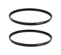 EMSea 2 anelli di estensione da 82 mm a 82 mm, in lega di alluminio, per la maggior parte delle fotocamere