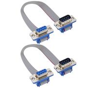 EMSea 2 cavi di prolunga per joystick e mouse a 9 pin, adattatore da gioco retrò per sistemi classici, compatibile con Atari ST 1040 520