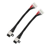 EMSea 2 cavi jack per porta di ricarica CC per computer portatile, compatibile con Dell Inspiron 15 7590 7591 CN-048JWV