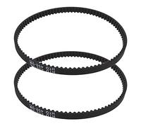 EMSea 2 cinghie di trasmissione sincrona per tosaerba, forma ad anello chiuso, in gomma, larghezza 8,3 mm, passo 5 mm, per BOSCH Rotak 32, Elan 32, Concorde 32, F016L66677