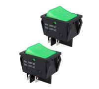 EMSea 2 Interruttori A Bilanciere A 4 Pin KCD4 30 A 250 V/35 A 125 V Compatibile Con Numatic Aspirapolvere Verde