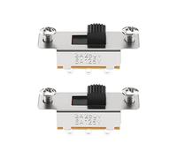 EMSea 2 interruttori a scorrimento con 4 viti compatibili con Fender Jaguar/Jazzmaster interruttore a levetta accessori per chitarra in metallo
