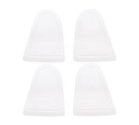 EMSea 2 paia di pulsanti di trigger stop assistant compatibili con controller PS5 L2 R2 Trigger Pad Joystick Extender pulsanti ABS bianco