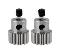 EMSea 2 Pezzi 16 Denti Ingranaggi Motore 0,5 Modulo Ingranaggi In Acciaio Inossidabile Ingranaggio Motore Differenziale Apertura 3 Mm OD 9 Mm Spessore 10 Mm Adatto Per Modello Di Auto RC