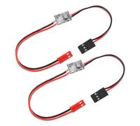 EMSea 2 Pezzi 2A Interruttore Elettronico Di Controllo Remoto Ad Alta Corrente 3-5V Versione A Bassa Tensione Protezione Aerea Per RC Drone Pompa Dell'acqua Controllo Del Segnale PWM