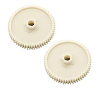 EMSea 2 Pezzi 61T 1/10 Spur Gear Repair Part Compatibile Con T-amiya TT01 TT01D TT01E TT-01 RC Car Upgrade Parts Accessori In Plastica