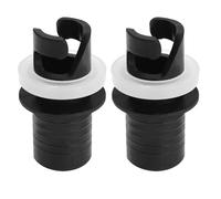 EMSea 2 Pezzi Adattatore Tubo Flessibile valvole Barche gonfiabili Adattatore Pompa SUP tavola Surf Connettore valvola dell'Aria Kayak a Tenuta stagna Compatibile con valvola HR Kayak