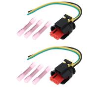EMSea 2 Pezzi Cablaggio Spina Bobina Di Accensione Con 6 Connettori A Crimpare Rosa 284425-1 Compatibile Con Opel