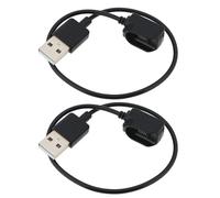 EMSea 2 Pezzi Cavo Di Ricarica Di Ricambio Per Auricolare USB Adattatore Di Ricarica Compatibile Con Plantronics Auricolare Voyager Legend Nero (27 Cm) 5 V/1 A