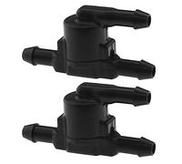 EMSea 2 Pezzi Connettore A T Valvola Di Ritegno Ugello Tergicristallo Parabrezza Auto 85321?28020 Compatibile Con 4Runner Tubo Di Spruzzo Per Parabrezza Camry Corolla Valvola A 3 Vie