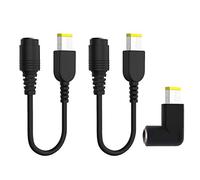 EMSea 2 pezzi da 7,9 x 5,5 mm per interfaccia quadrata, adattatore caricatore cavo di alimentazione e convertitore a 90 gradi L per ThinkPad