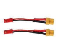 EMSea 2 Pezzi Da Adattatore XT30 Femmina A JST Maschio 50 Mm 24 AWG Per Modelli Di Droni Con Telecomando