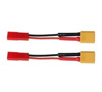 EMSea 2 Pezzi Da Adattatore XT30 Maschio A JST Femmina 50 Mm 24 AWG Per Modelli Di Droni Con Telecomando