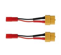 EMSea 2 Pezzi Da Adattatore XT60 Femmina A JST Maschio 50 Mm 24 AWG Per Modelli Di Droni Con Telecomando