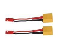 EMSea 2 Pezzi Da Adattatore XT60 Maschio A JST Femmina 50 Mm 24 AWG Per Modelli Di Droni Con Telecomando
