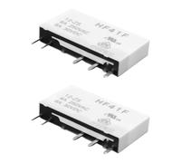 EMSea 2 Pezzi Da Relè Di Stampa HF41F 12 V CC HF41F HF41F-012-ZS Per Circuiti Di Sistemi Di Controllo E Automazione