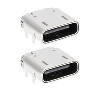 EMSea 2 Pezzi di Porta di Ricarica USB di Tipo C per Laptop Compatibile con Lenovo 100e Chromebook 2a Generazione AST