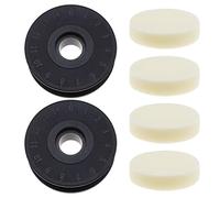 EMSea 2 Pezzi Di Supporto Per Catena Per Bicicletta Con Anelli In Spugna Di Ricambio Per Deragliatori Da 1/8 Di Pollice Perno Passante Da 12 Mm Strumento Per Mantenere La Catena Della Bicicletta