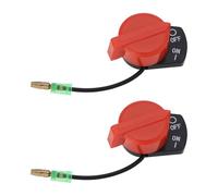 EMSea 2 Pezzi Interruttore Arresto Miscelatore Interruttore Spegnimento A Filo Singolo 36100-ZE1-005 36100-ZE1-015 36100-883-005 Compatibile Con Honda G100 G150 G200 G400 GX100